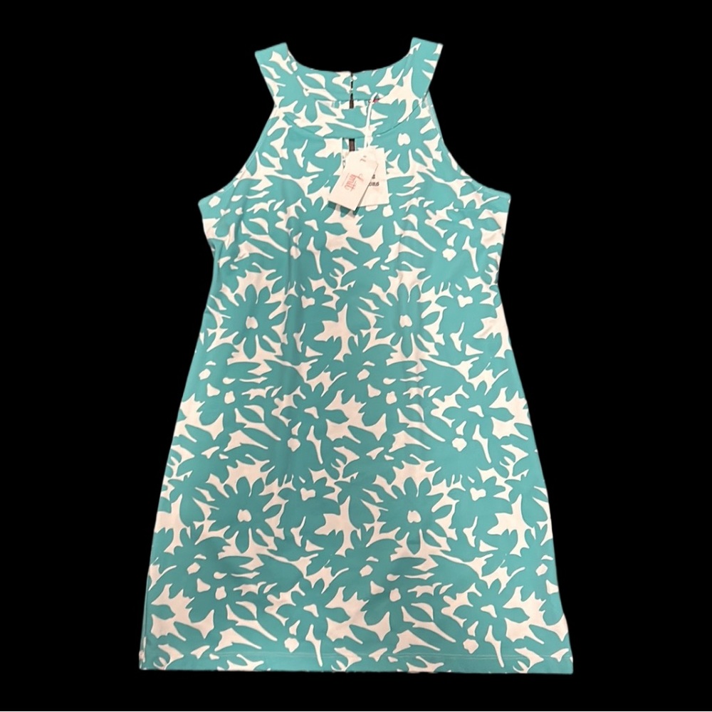 Light blue and white Britt by Britt Ryan dress